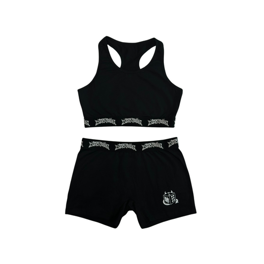 Women's Sports Bra And Brief Set