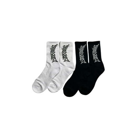 Str8 Rollin logo socks