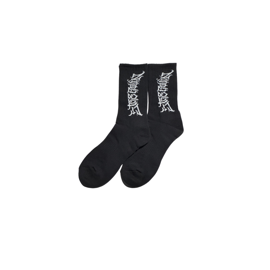 Str8 Rollin logo socks