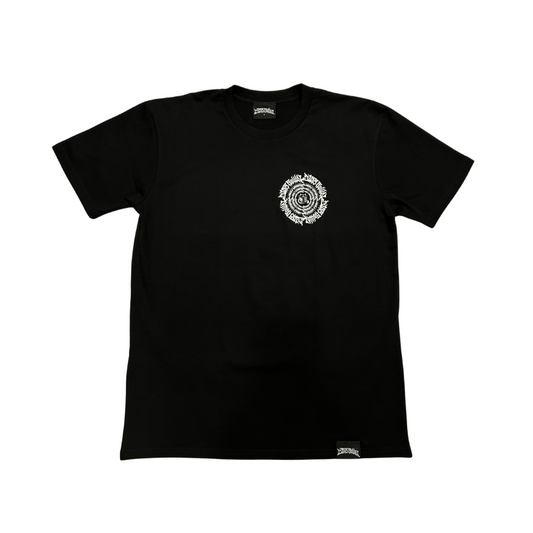 Str8 Rollin Circle Calligraphy Tee